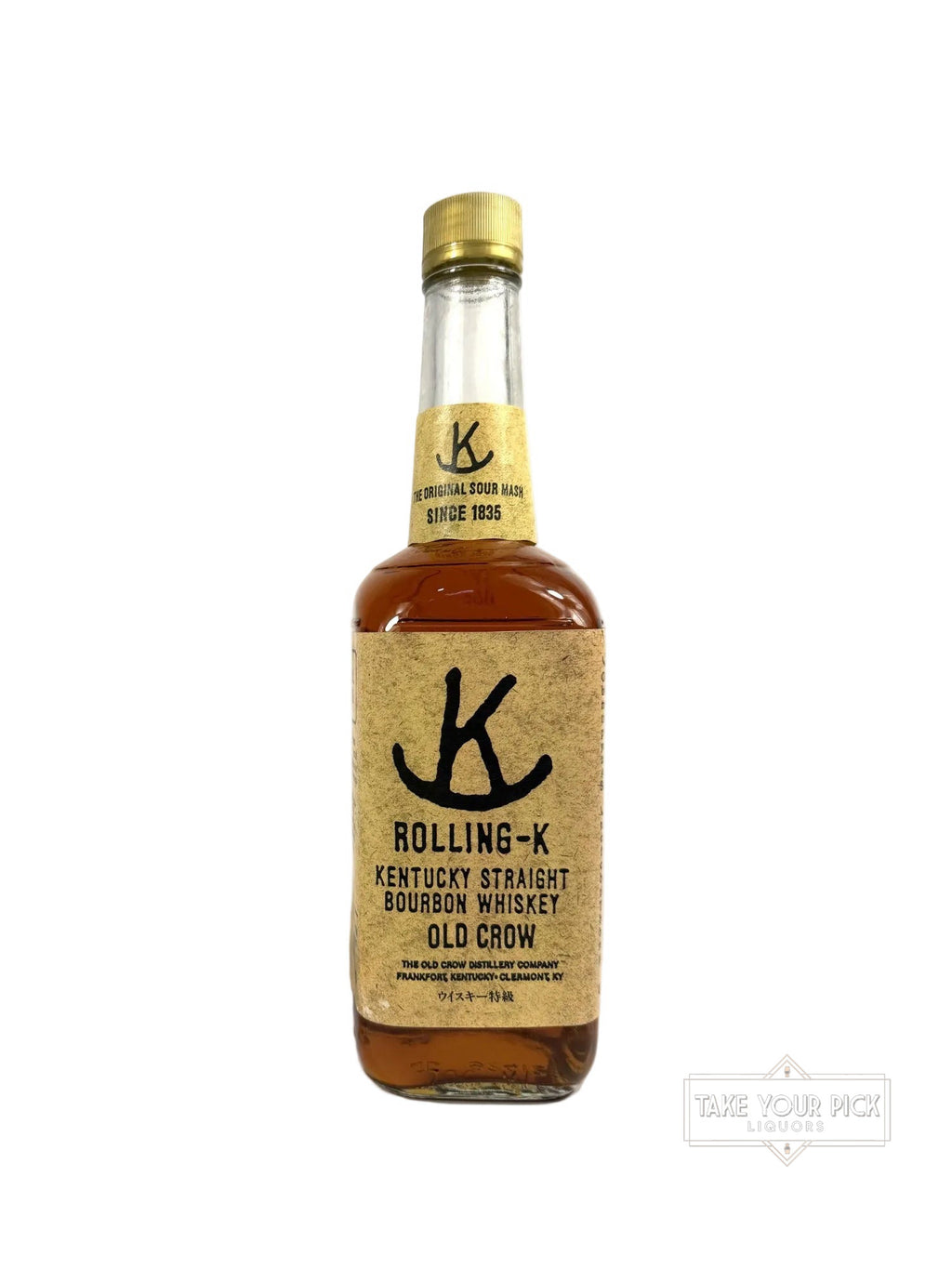 Rolling K Old Crow 1989 (National Distillers) - 80 Proof