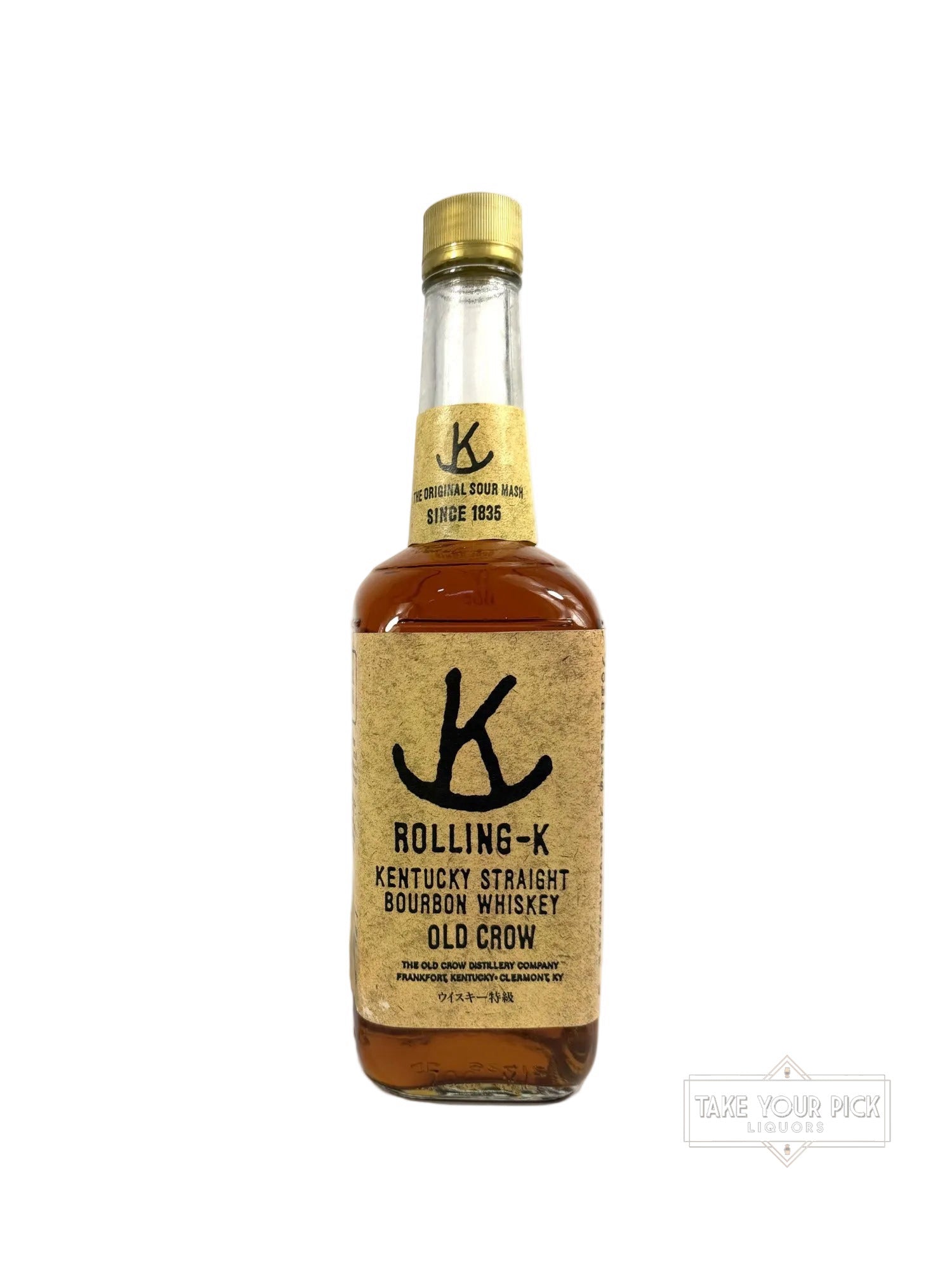 Rolling K Old Crow 1989 (National Distillers) - 80 Proof