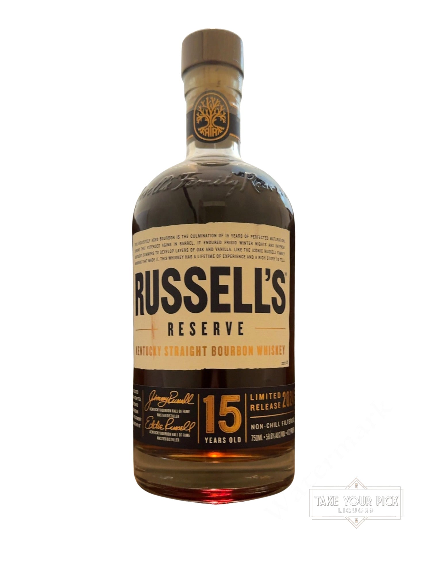Russell's Reserve 15 Years Old Limited Release 117.2 Proof