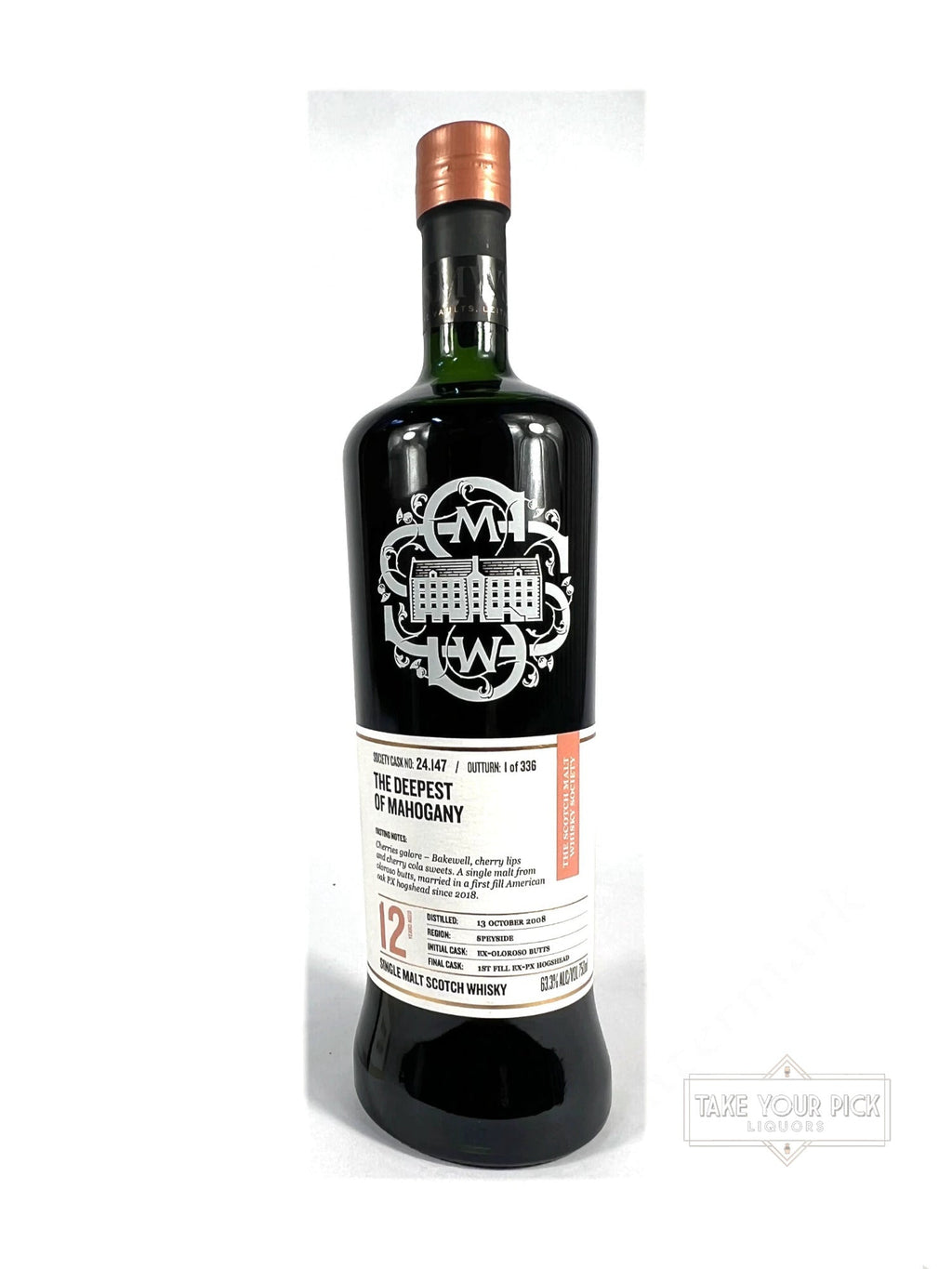 SMWS 24.147 The Deepest of Mahogany (Macallan) 12-year 2020 - 126.6 Proof