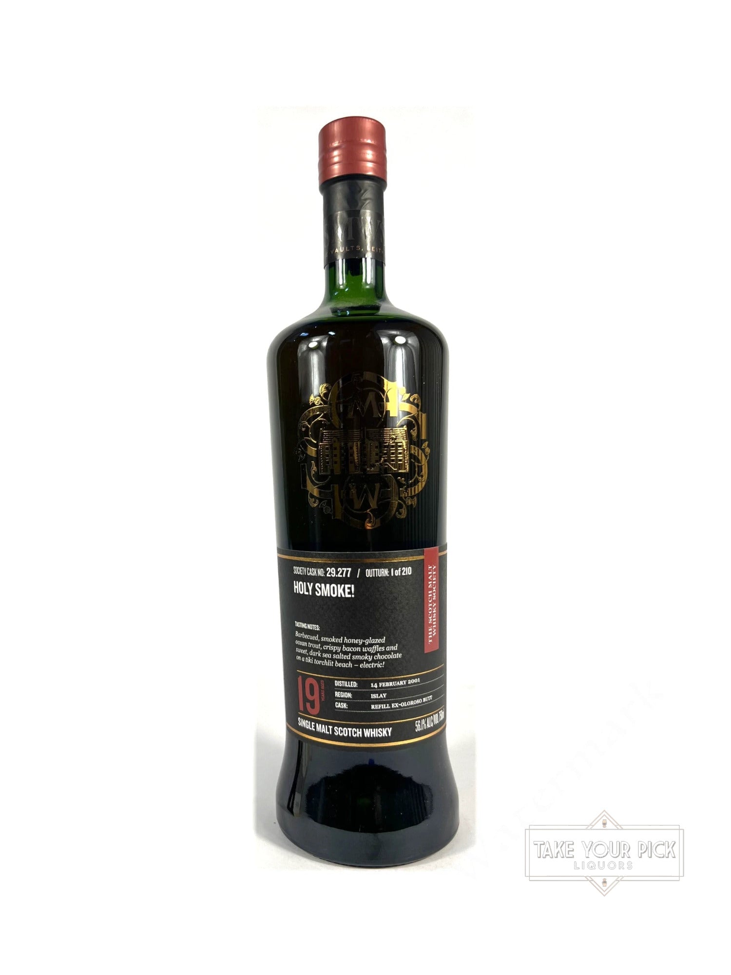 SMWS 29.277 Holy Smoke! (Laphroaig) 19-year 2020 - 112.2 Proof