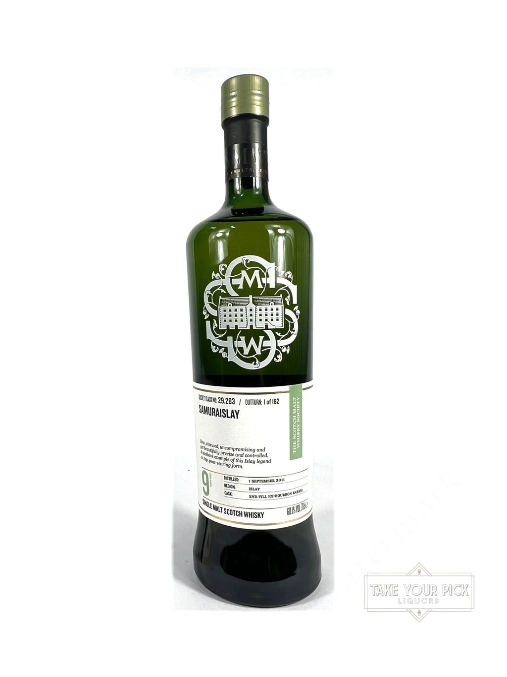 SMWS 29.283 Samuraislay (Laphroaig) 9-year 2020 - 120.2 Proof