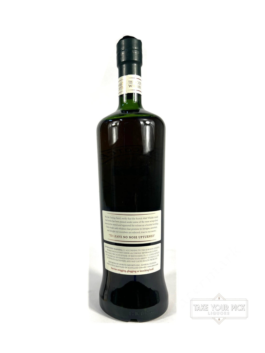 SMWS 72.47 "Burnt Spotted Dick" (Miltonduff) 10-year 2015 - 119.4 Proof