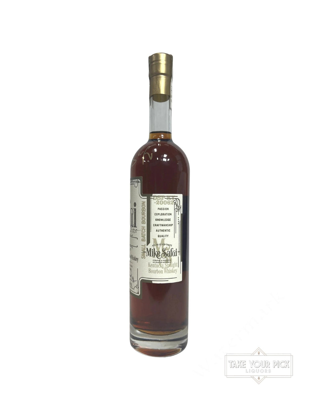 Safai Kentucky Straight Bourbon Whiskey Single Barrel (Signed by Distiller) Barrel 15