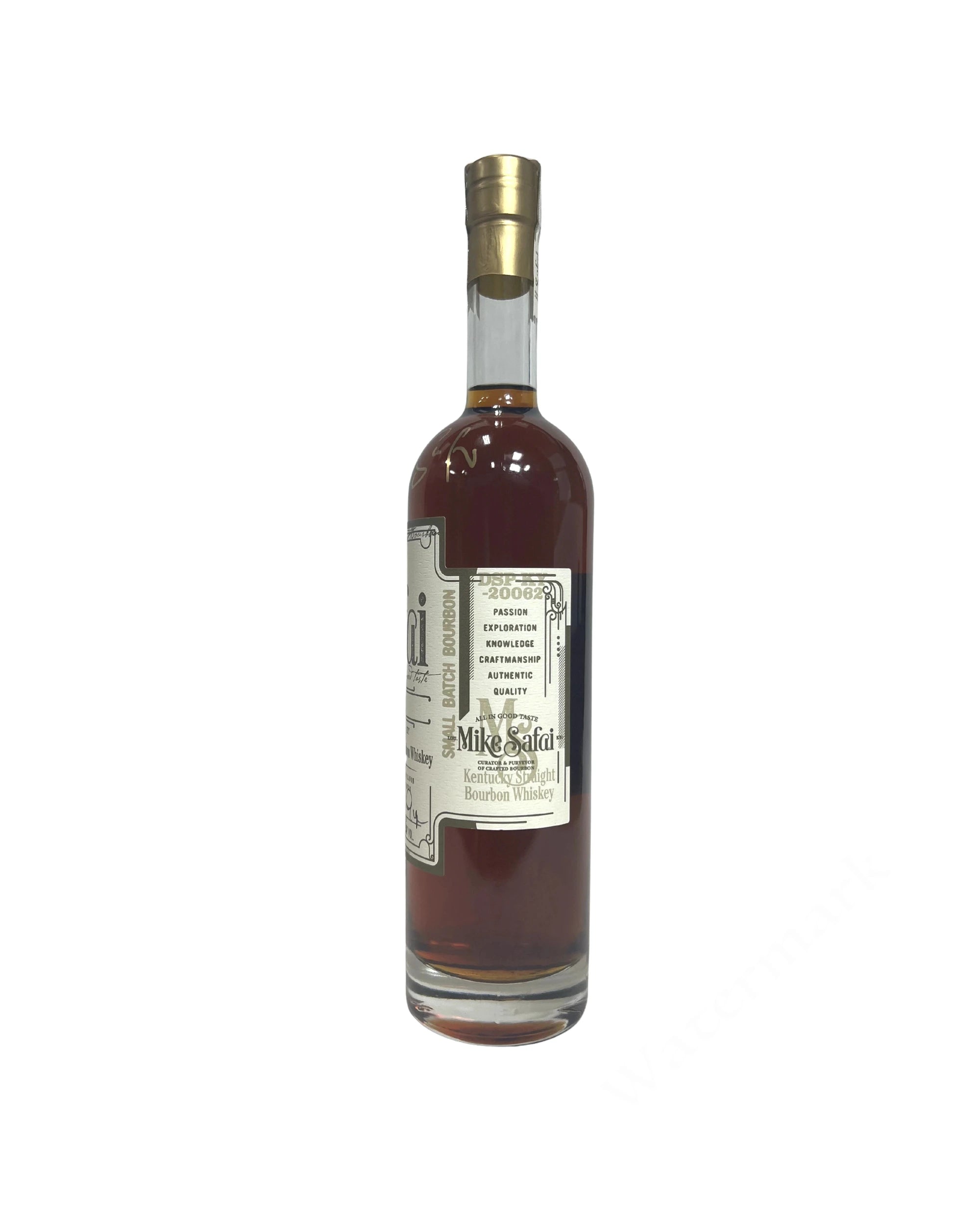 Safai Kentucky Straight Bourbon Whiskey Single Barrel (Signed by Distiller) Barrel 15