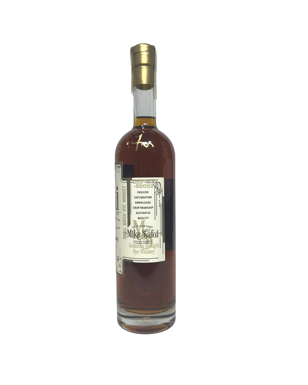 Safai Kentucky Straight Rye Whiskey (Signed By Distiller)