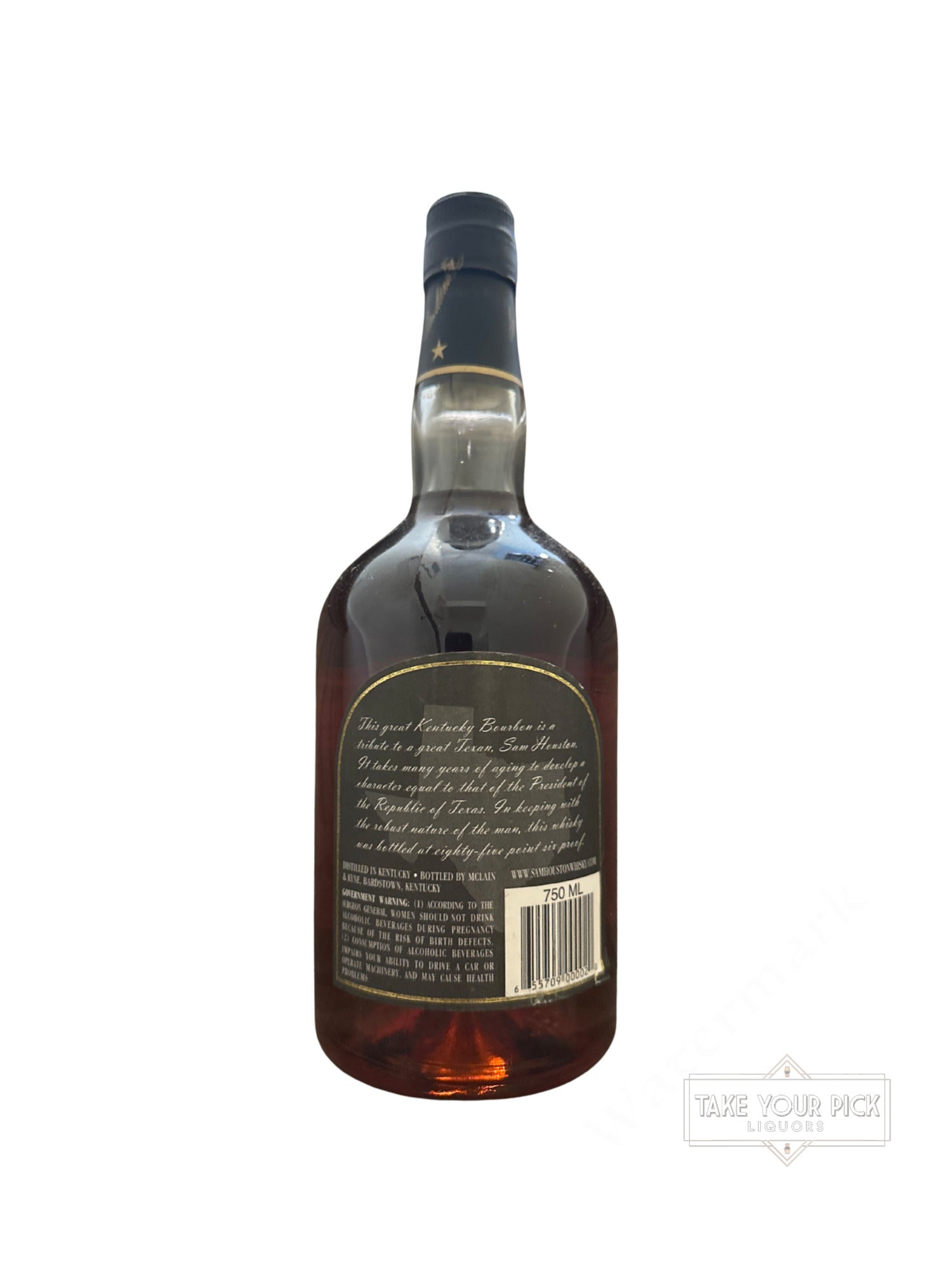 Sam Houston Very Small Batch - 85.6 Proof