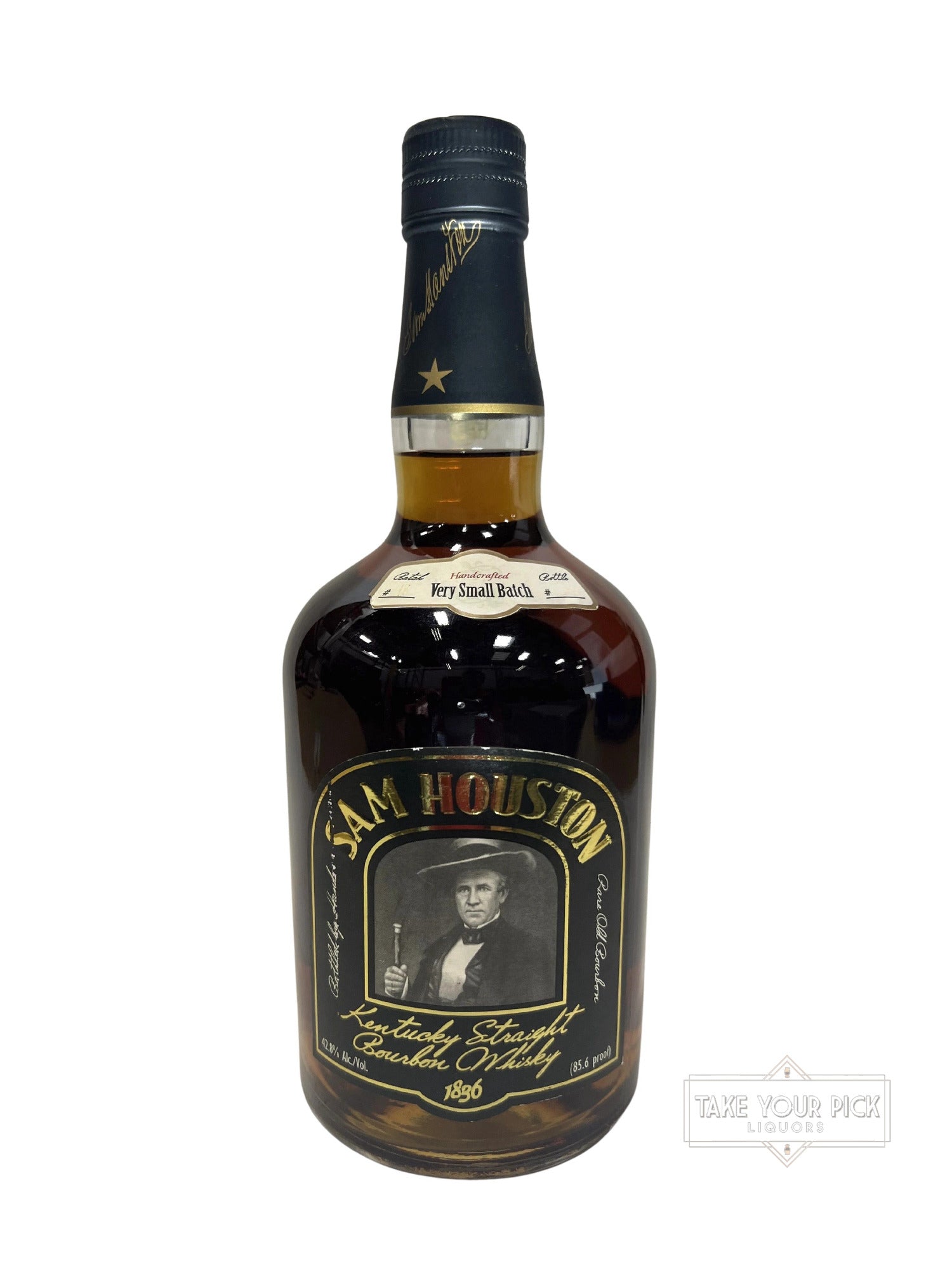 Sam Houston Very Small Batch Kentucky Bourbon - 85.6 Proof