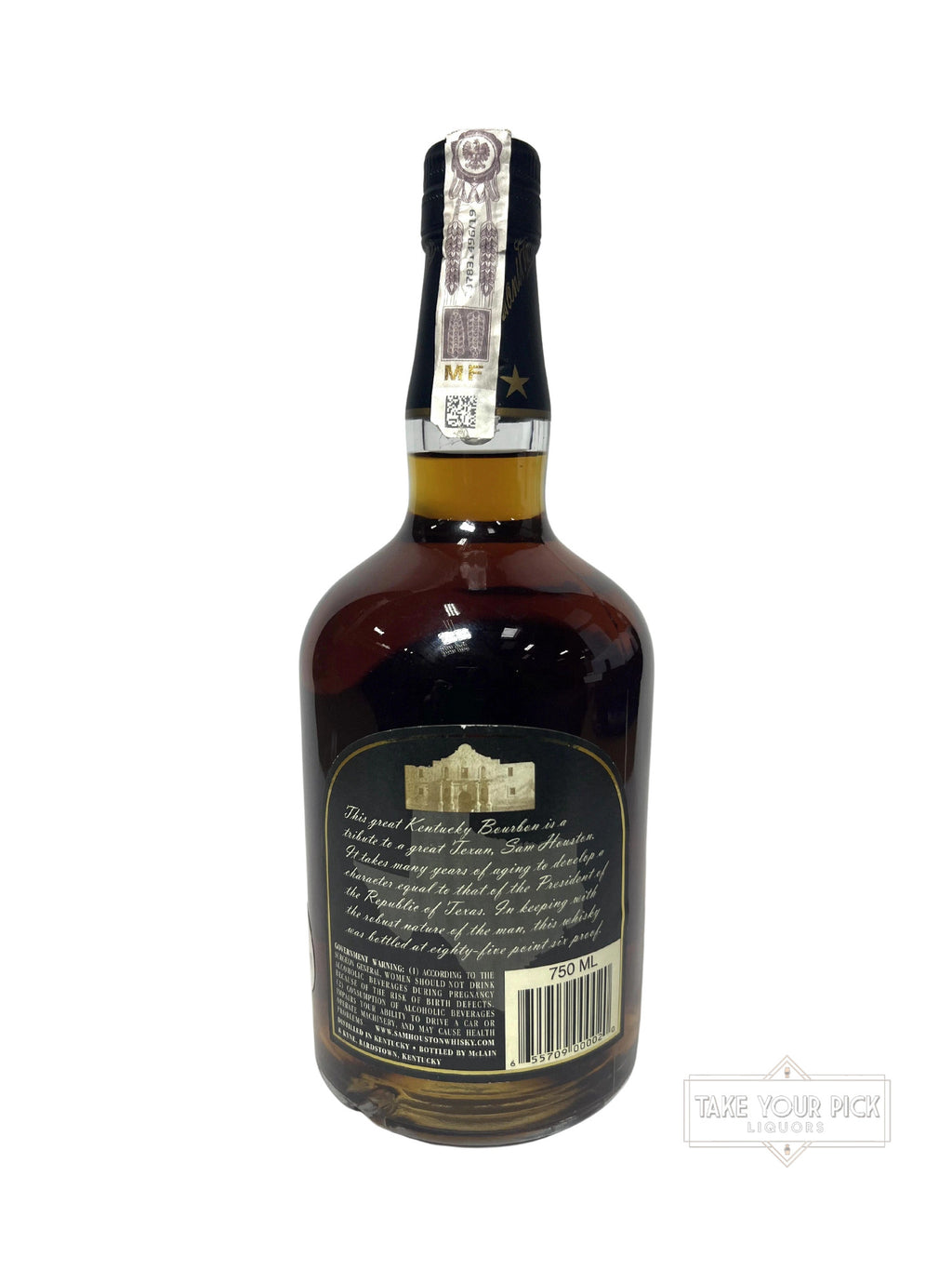 Sam Houston Very Small Batch Kentucky Bourbon - 85.6 Proof
