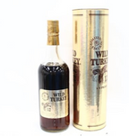 Wild Turkey 12-year "Cheesy Gold Foil" with tube, 85 on glass (first release)
