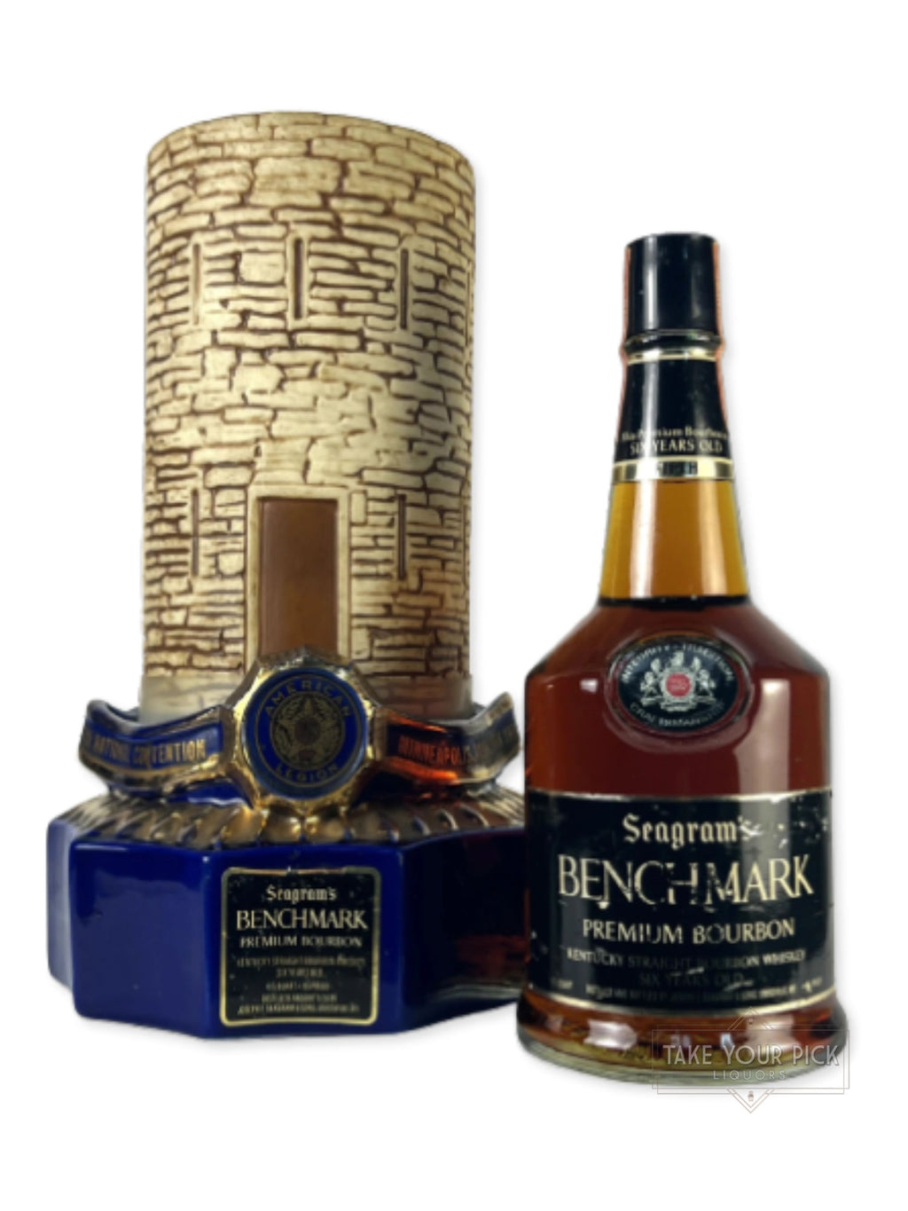Seagram's Benchmark American Legion Display 1975
