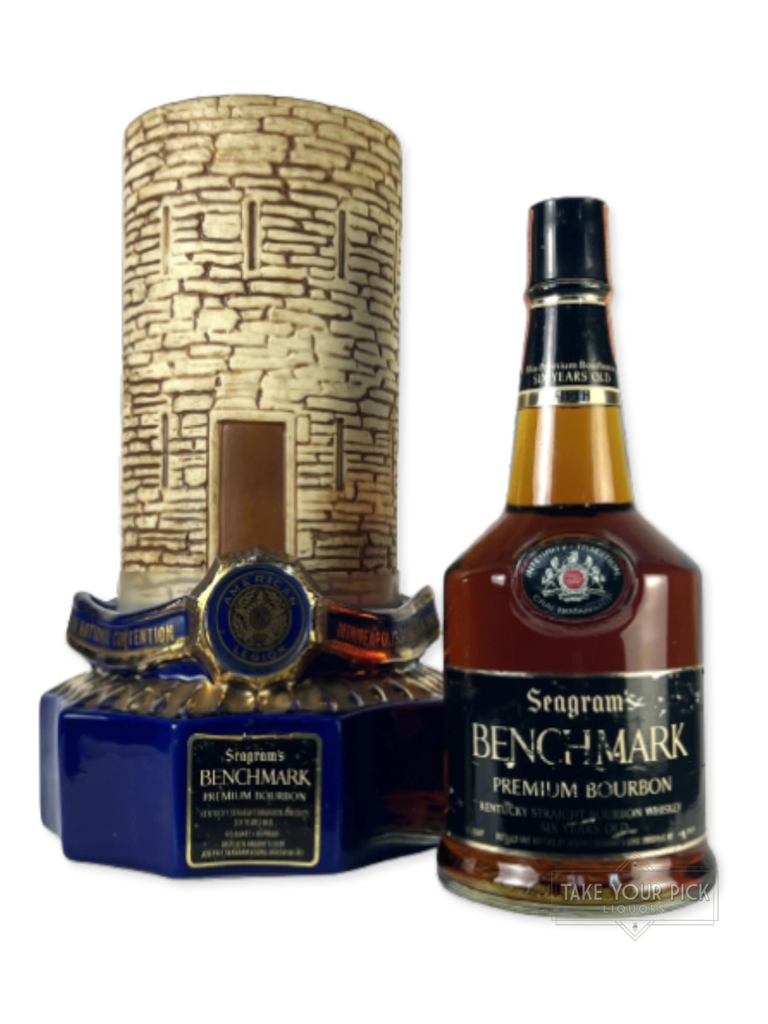 Seagram's Benchmark American Legion Display 1975