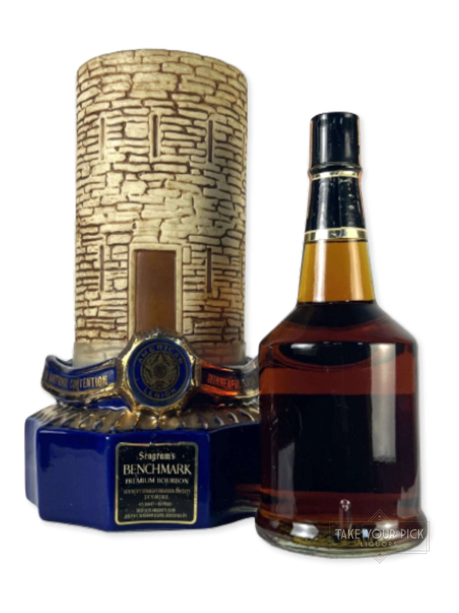 Seagram's Benchmark American Legion Display 1975