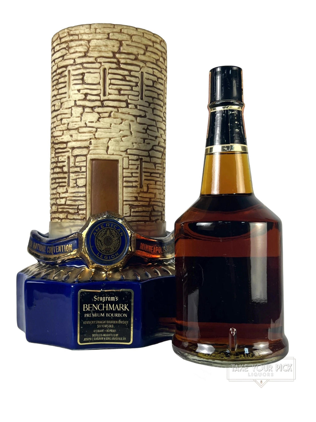 Seagram's Benchmark American Legion Display 1975