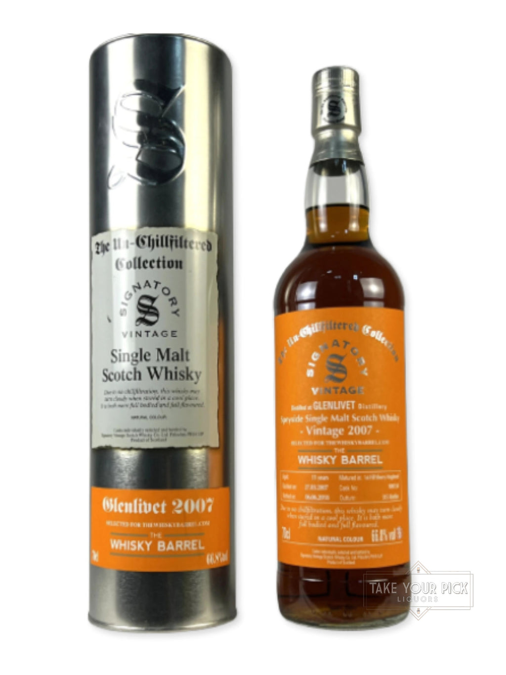 Signatory Glenlivet 2007–2018