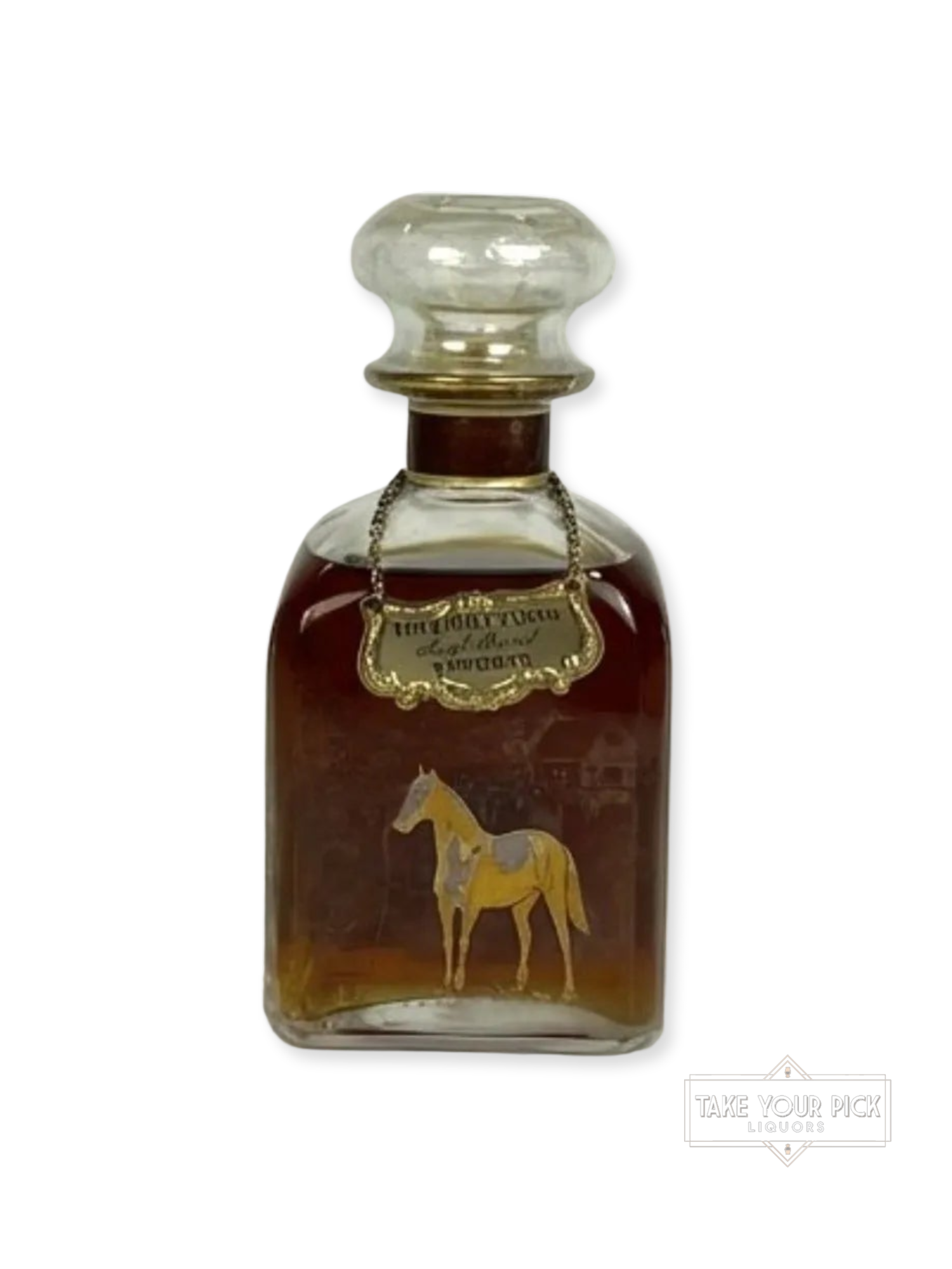 Single Barrel Bourbon 1990's - 100 Proof - Bottle Front