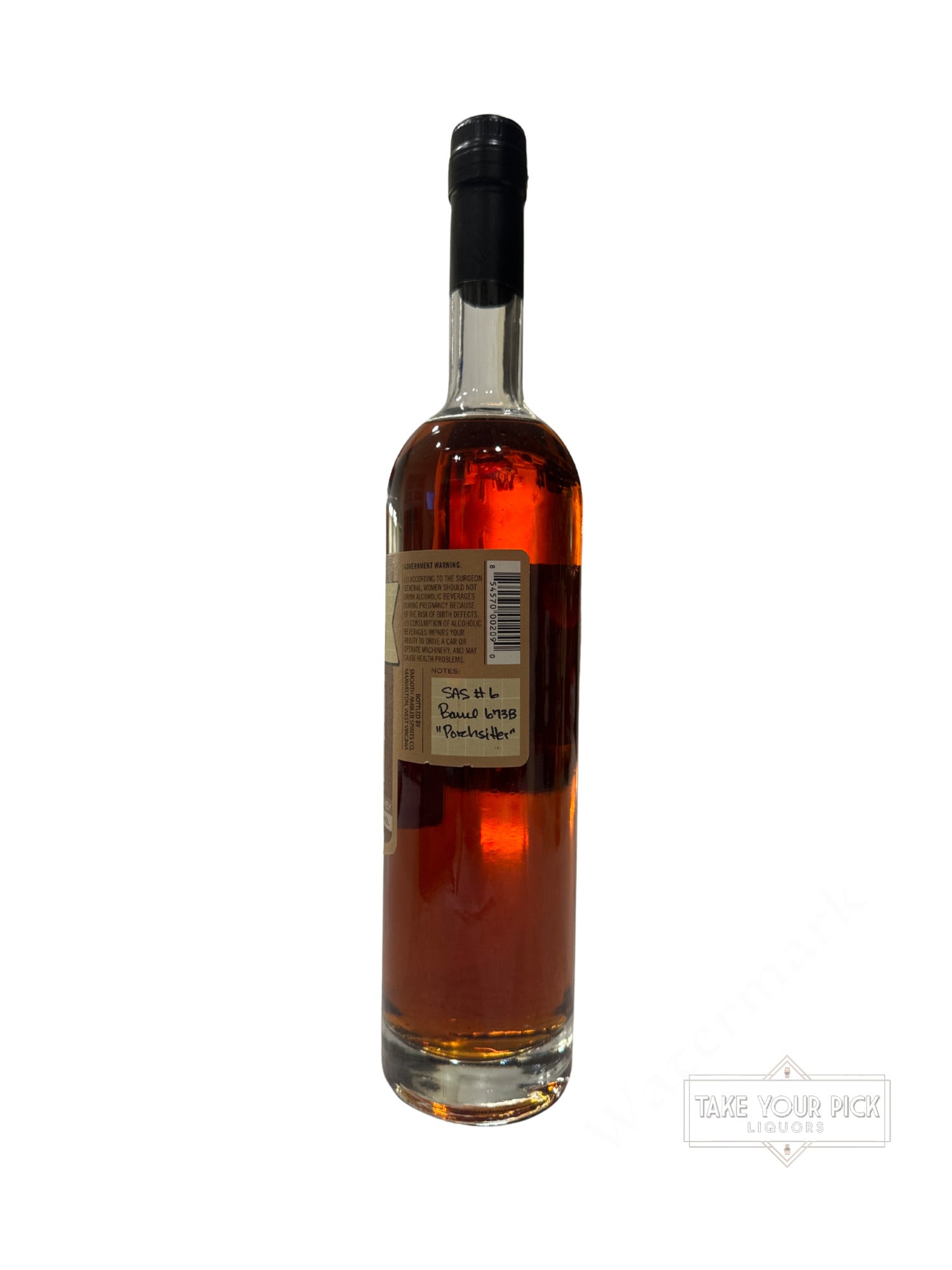 Smooth Ambler 1789b Old Scout Straight Bourbon Whiskey 108.6 Proof