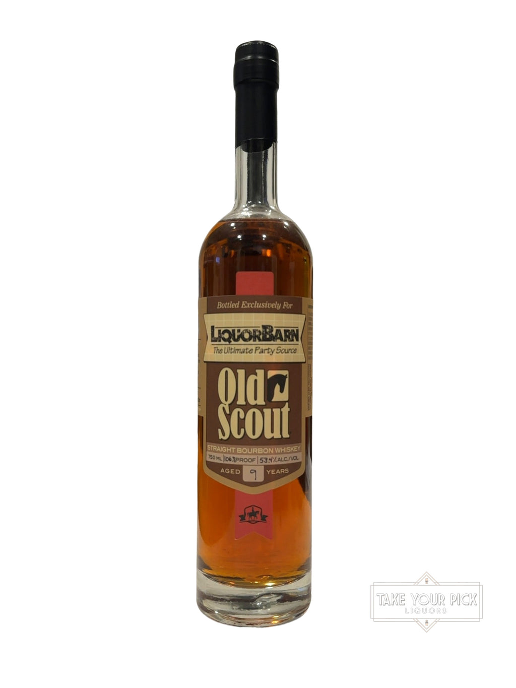 Smooth Ambler Old Scout LiquorBarn Straight Bourbon Whiskey 106.8 Proof 750ml