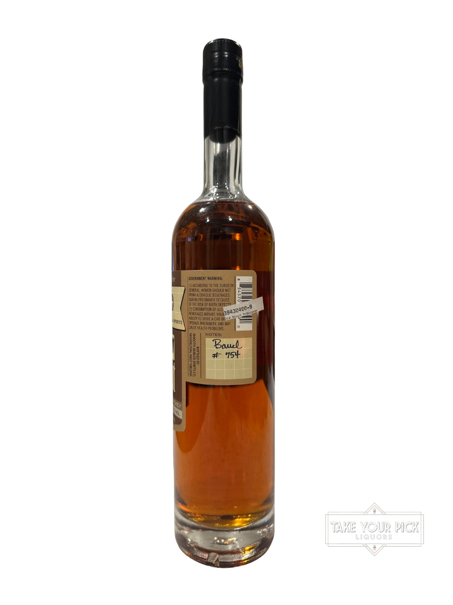 Smooth Ambler Old Scout McScrooge's Straight Bourbon Whiskey 97 Proof 750ml