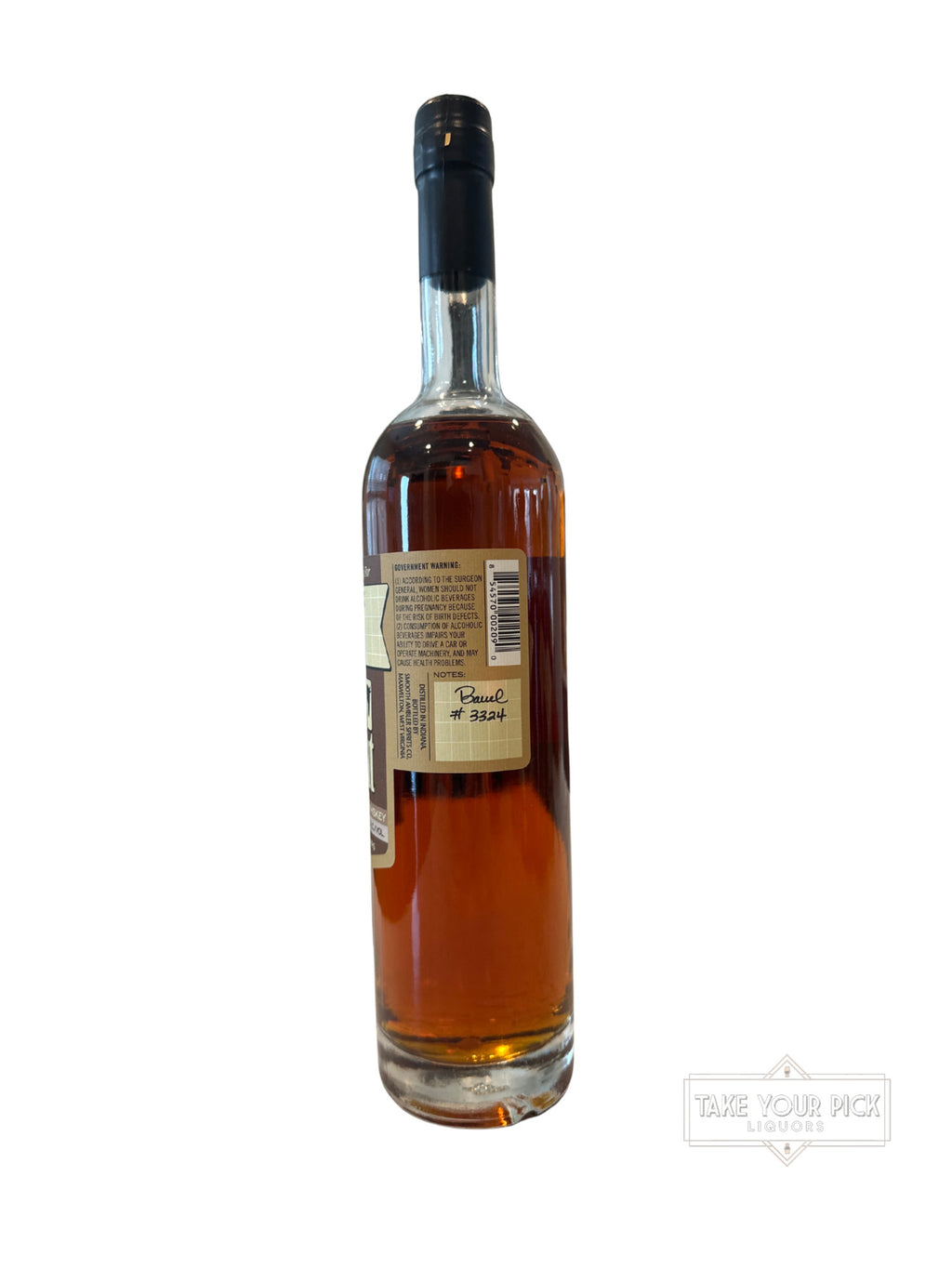 Smooth Ambler Old Scout Single Barrel Select (Cork N Bottle) Bourbon 109.2 Proof 750ml