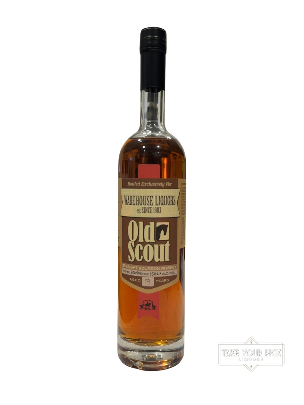 Smooth Ambler Old Scout Warehouse Liquors Straight Bourbon Whiskey 100.4 Proof 750ml