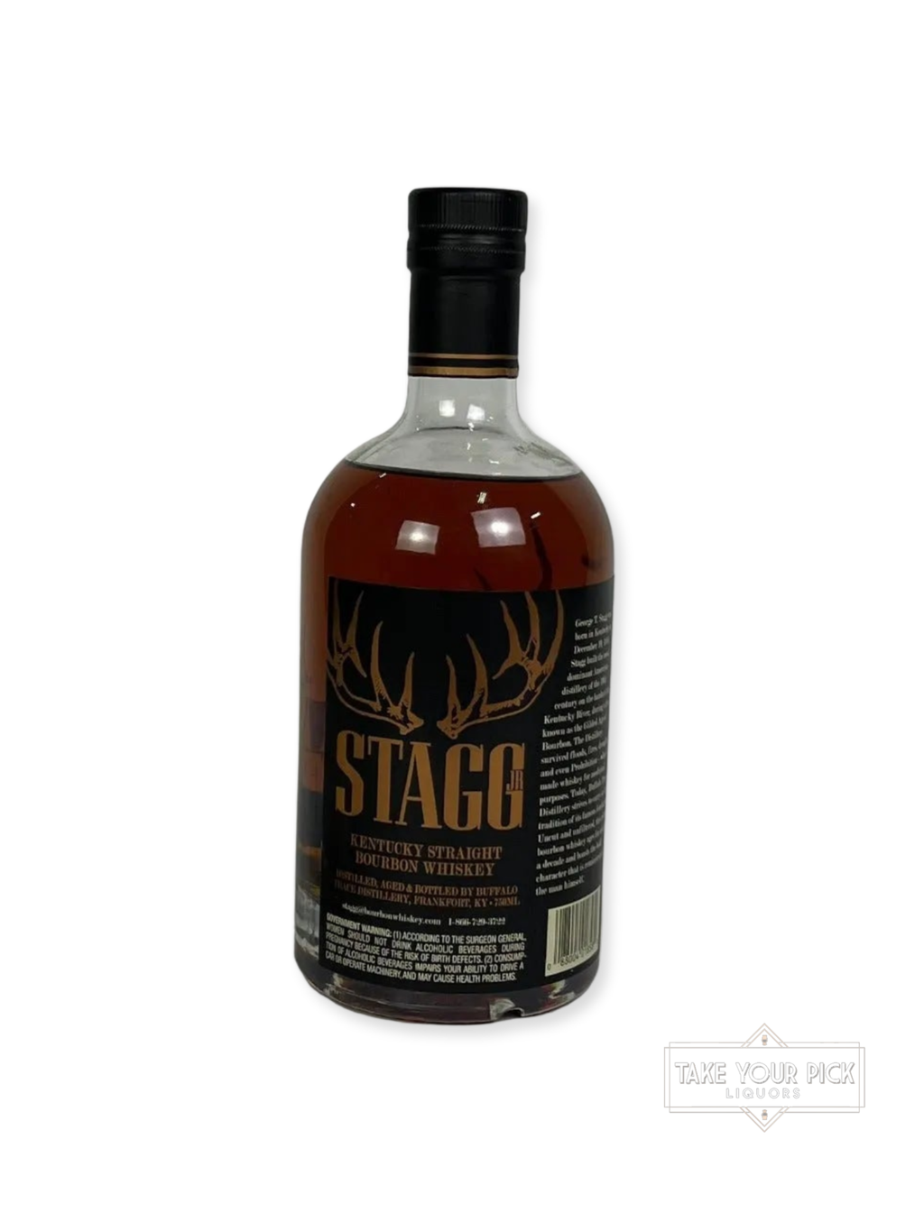Stagg Jr. 2016 (batch 7) - 130.0 Proof - Bottle Back