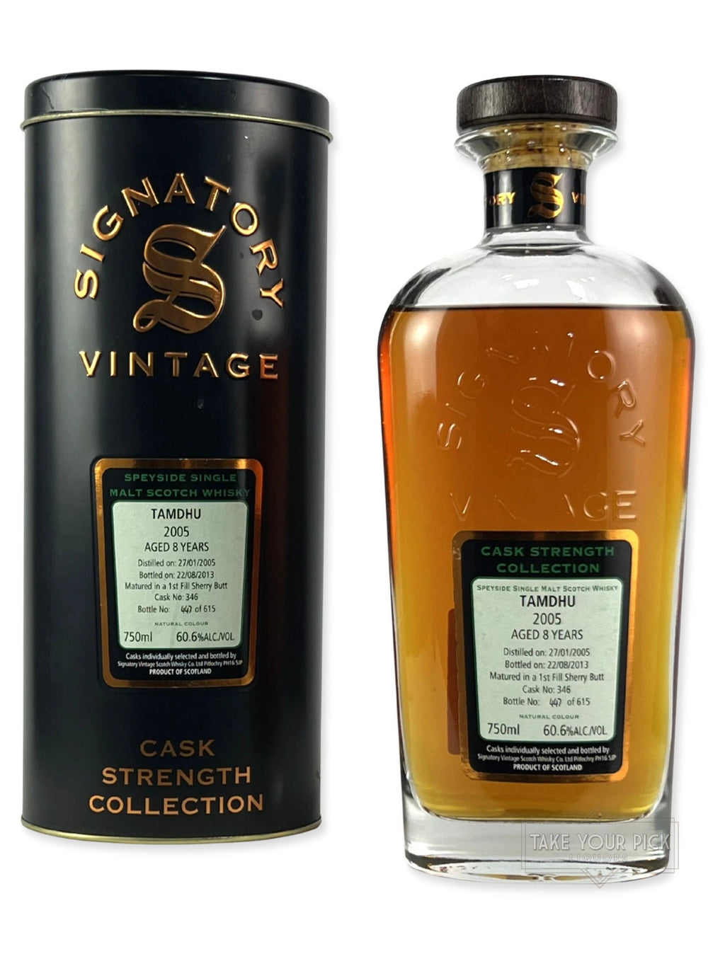 Tamdhu Cask Strength Collection 2013 - 121.2 Proof