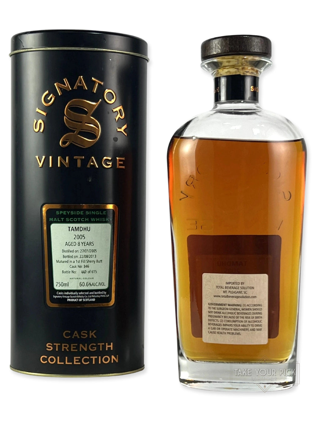 Tamdhu Cask Strength Collection 2013 - 121.2 Proof