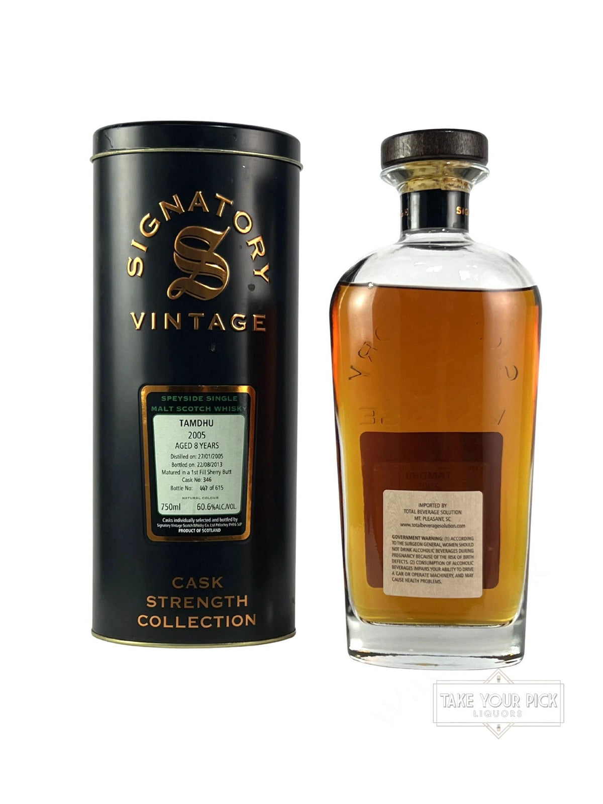 Tamdhu Cask Strength Collection 2013 - 121.2 Proof