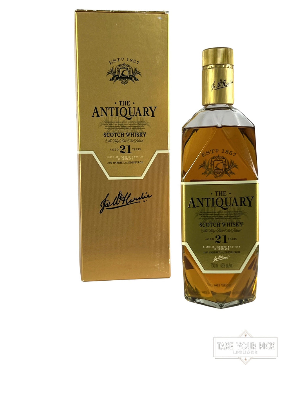 The Antiquary 21-year Scotch