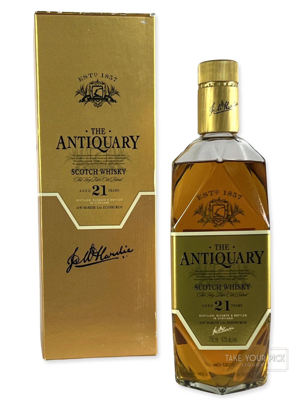 The Antiquary 21-year Scotch