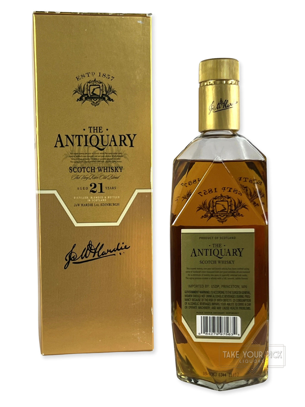 The Antiquary 21-year Scotch