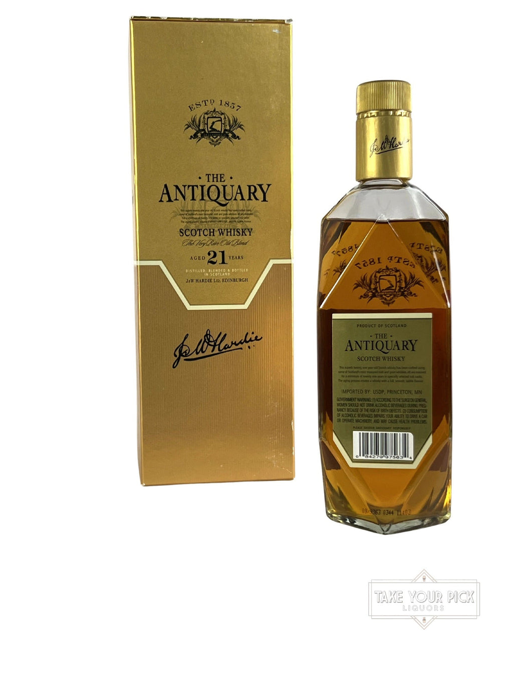 The Antiquary 21-year Scotch