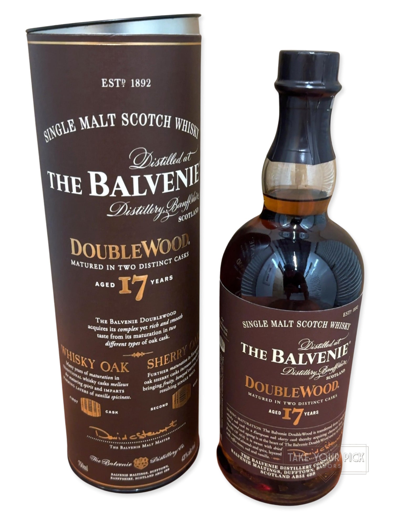 The Balvenie Doublewood 17 Year 86 Proof