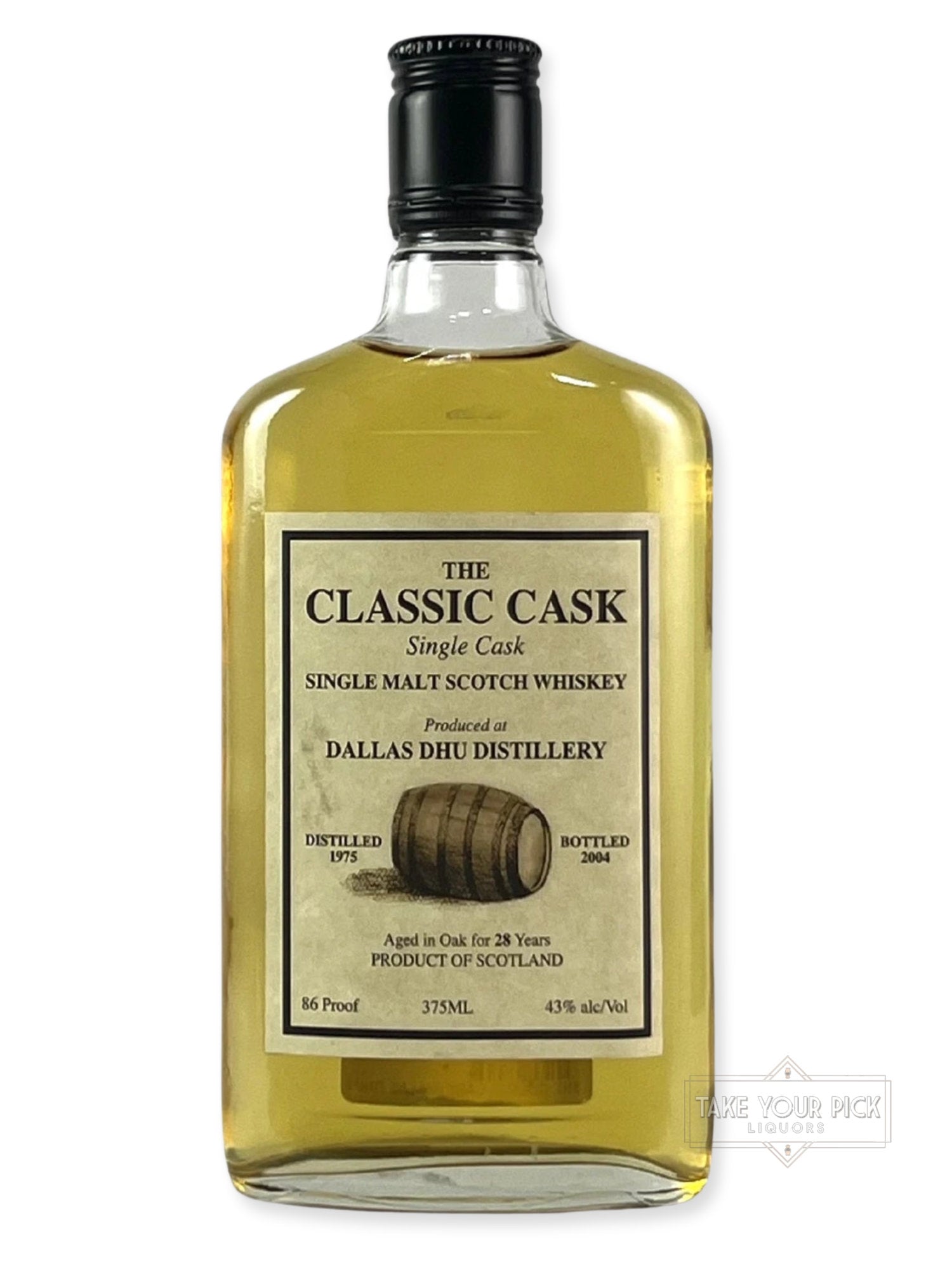 The Classic Cask Dallas Dhu 28-year 375ml for the XV Beacon Hotel in Boston - 86 Proof