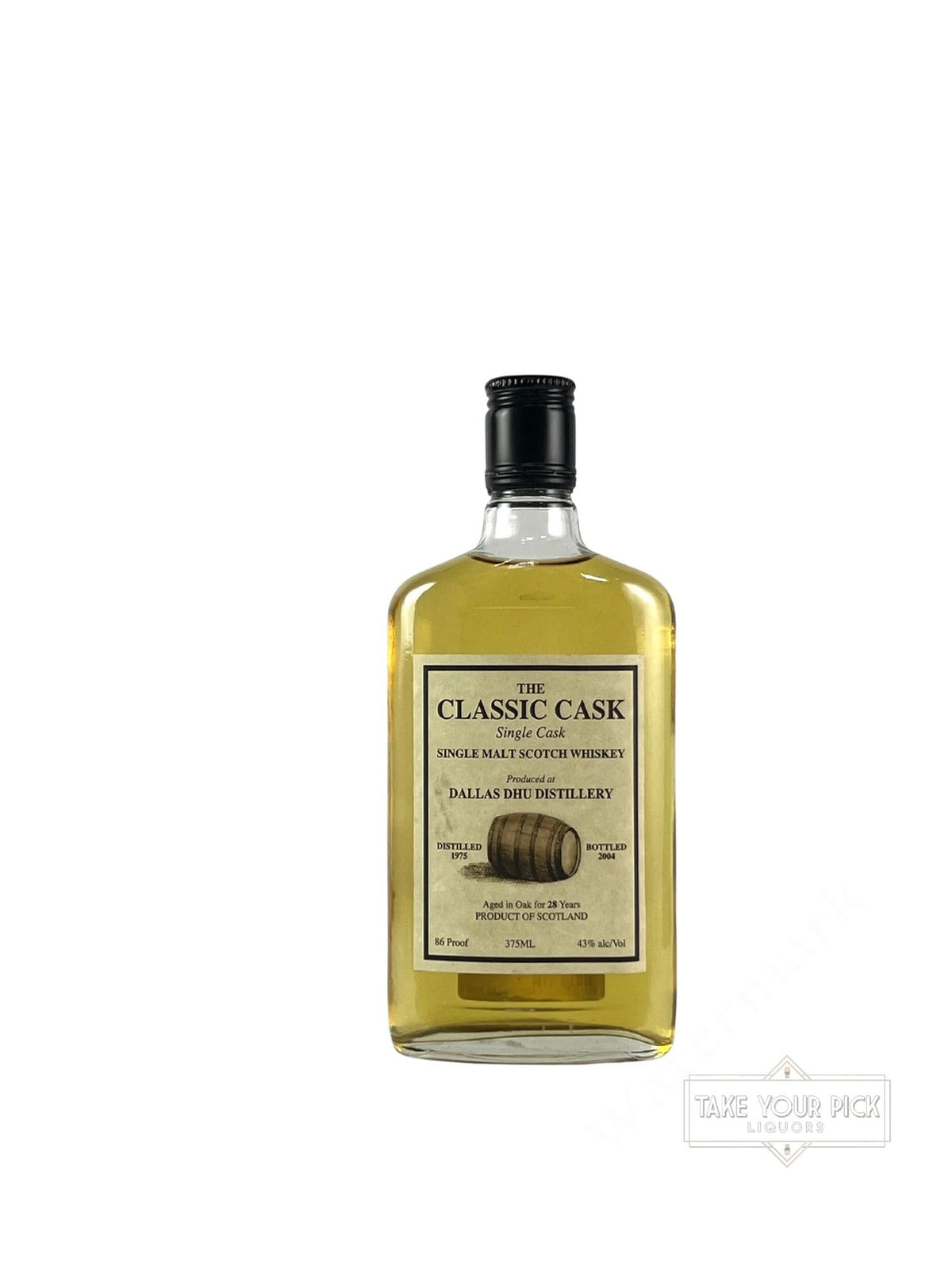 The Classic Cask Dallas Dhu 28-year 375ml for the XV Beacon Hotel in Boston - 86 Proof