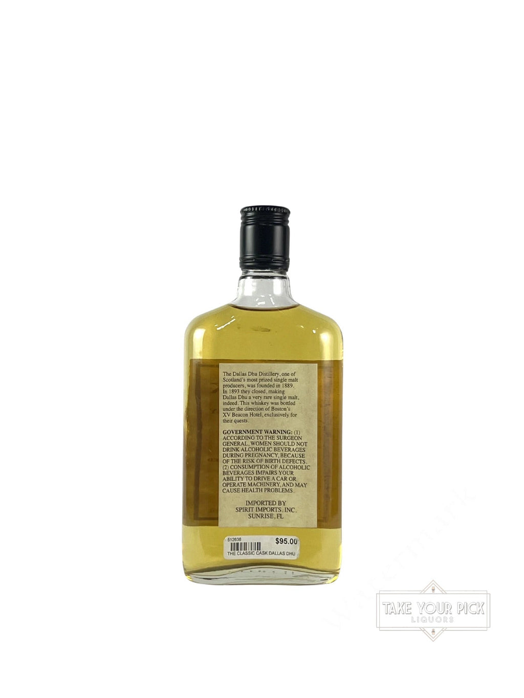 The Classic Cask Dallas Dhu 28-year 375ml for the XV Beacon Hotel in Boston - 86 Proof