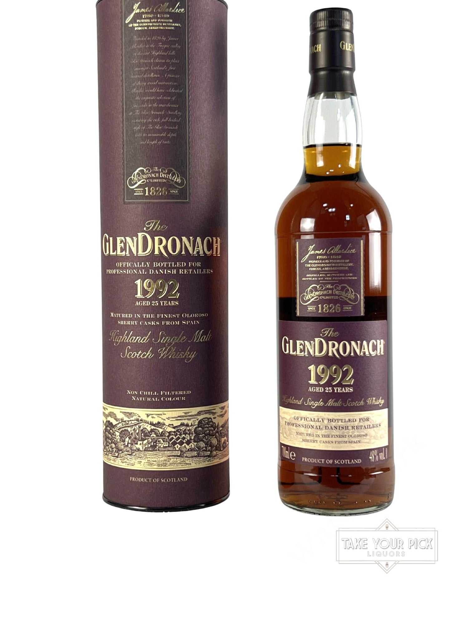 The Glendronach 1992 25 Year "Mace Windu" - 96 Proof