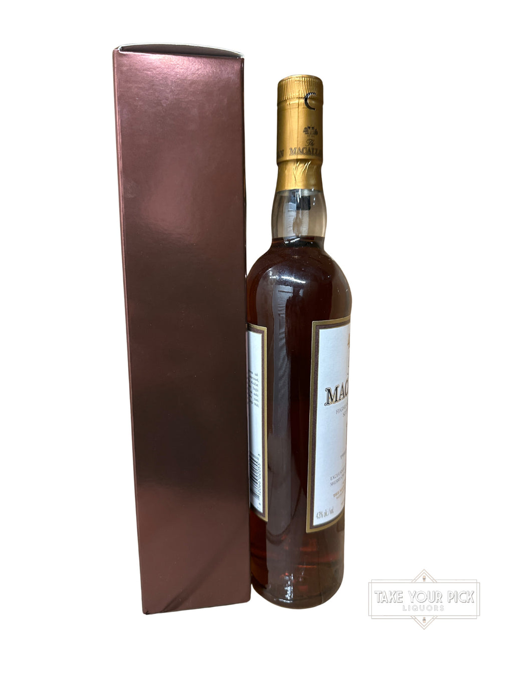 The Macallan 12 Year Highland Single Malt Scotch Whisky 86 Proof 750ml