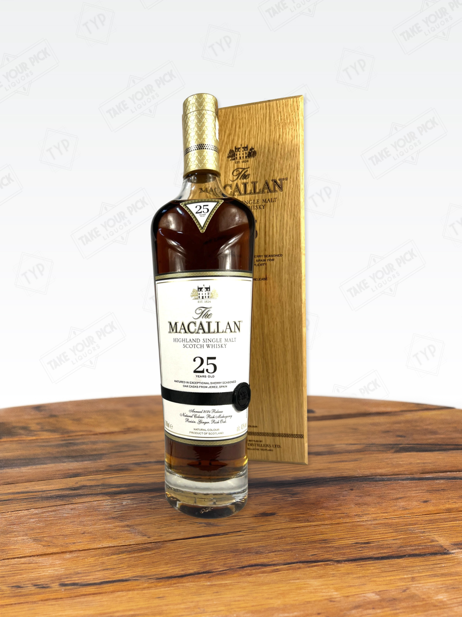 The Macallan 25-year Sherry Cask 2024 700ml