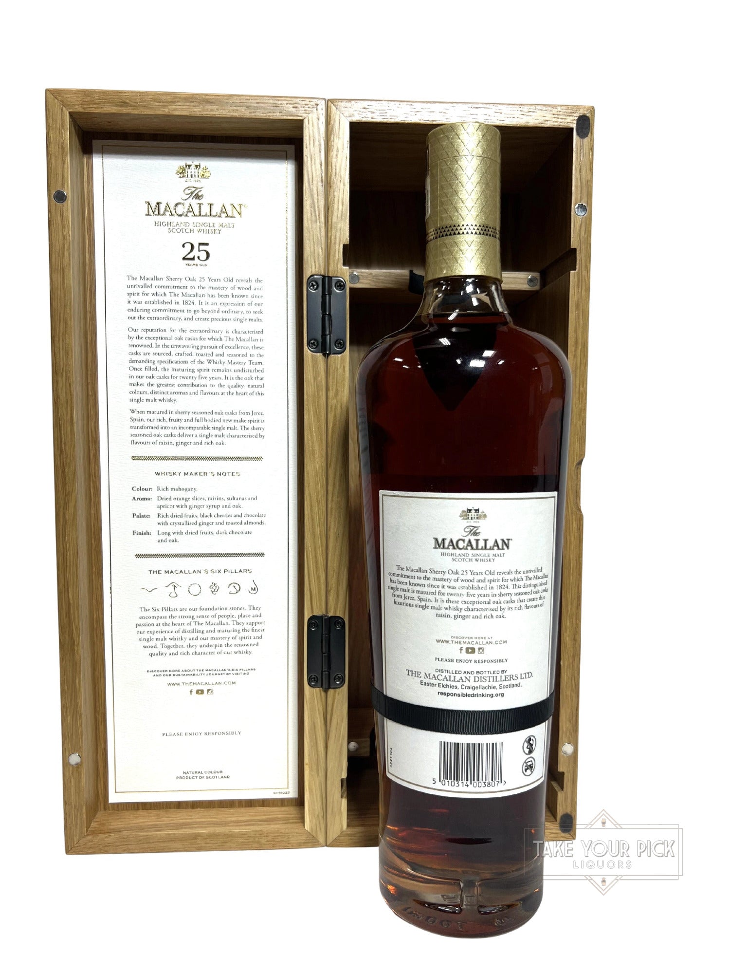 The Macallan 25-year Sherry Cask 2024 700ml - 86 Proof