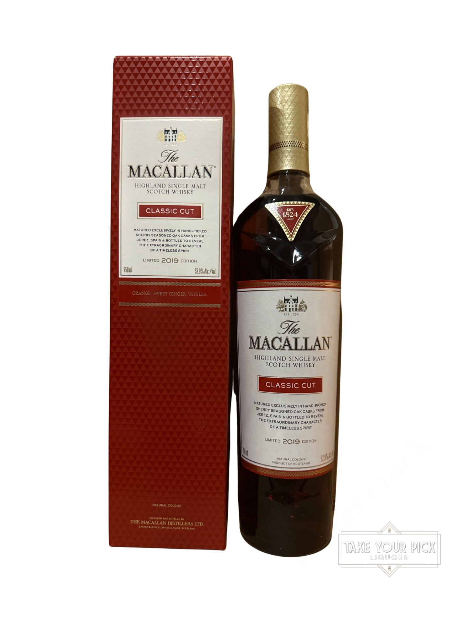 The Macallan Classic Cut Highland Single Malt Scotch Whisky 105.8 Proof