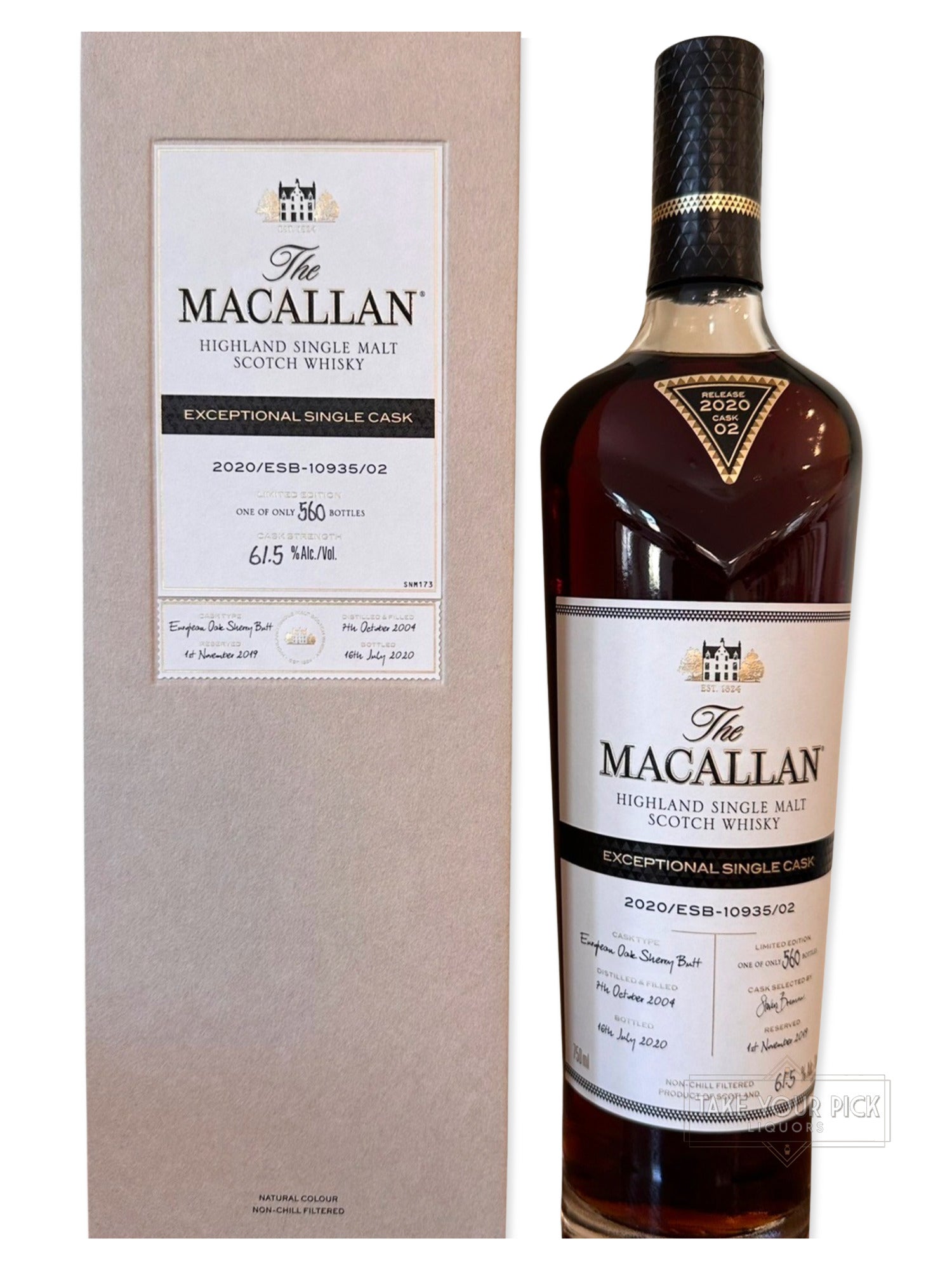 The Macallan Exceptional Single Cask 123 Proof
