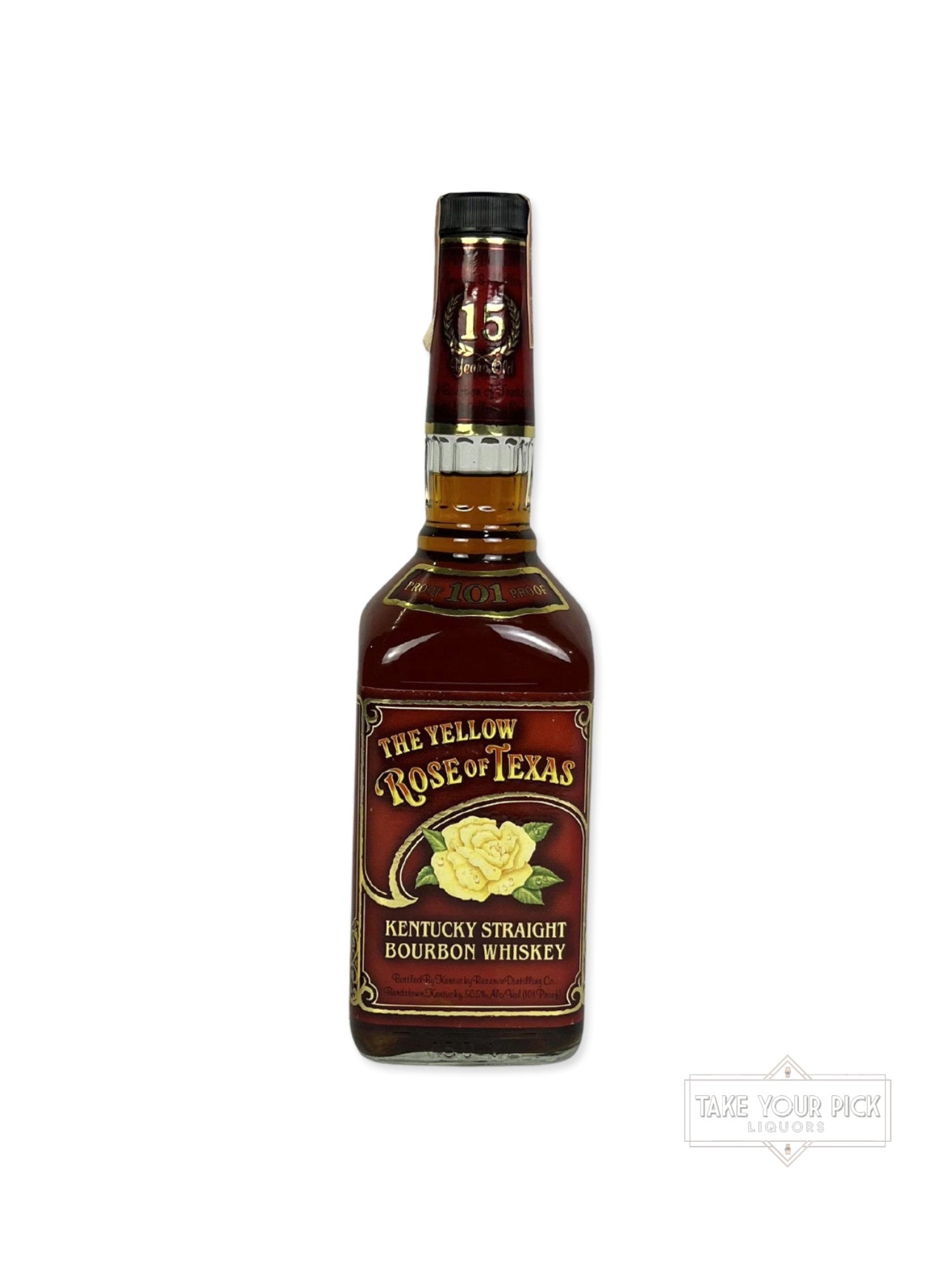 The Yellow Rose of Texas 15 year 101 proof 1992 (pre-fire)