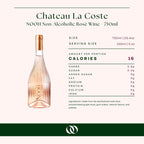 Chateau La Coste - NOOH Non-Alcoholic Rosé Wine - 750ml