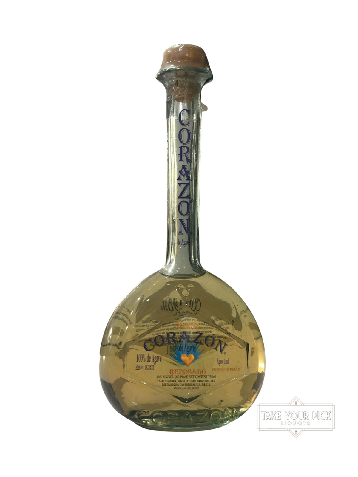 Unknown Corazon Reposado Nom 1440 Tequila 80 Proof 80 Proof 750ml