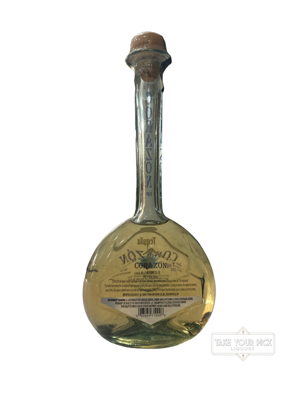 Unknown Corazon Reposado Nom 1440 Tequila 80 Proof 80 Proof 750ml