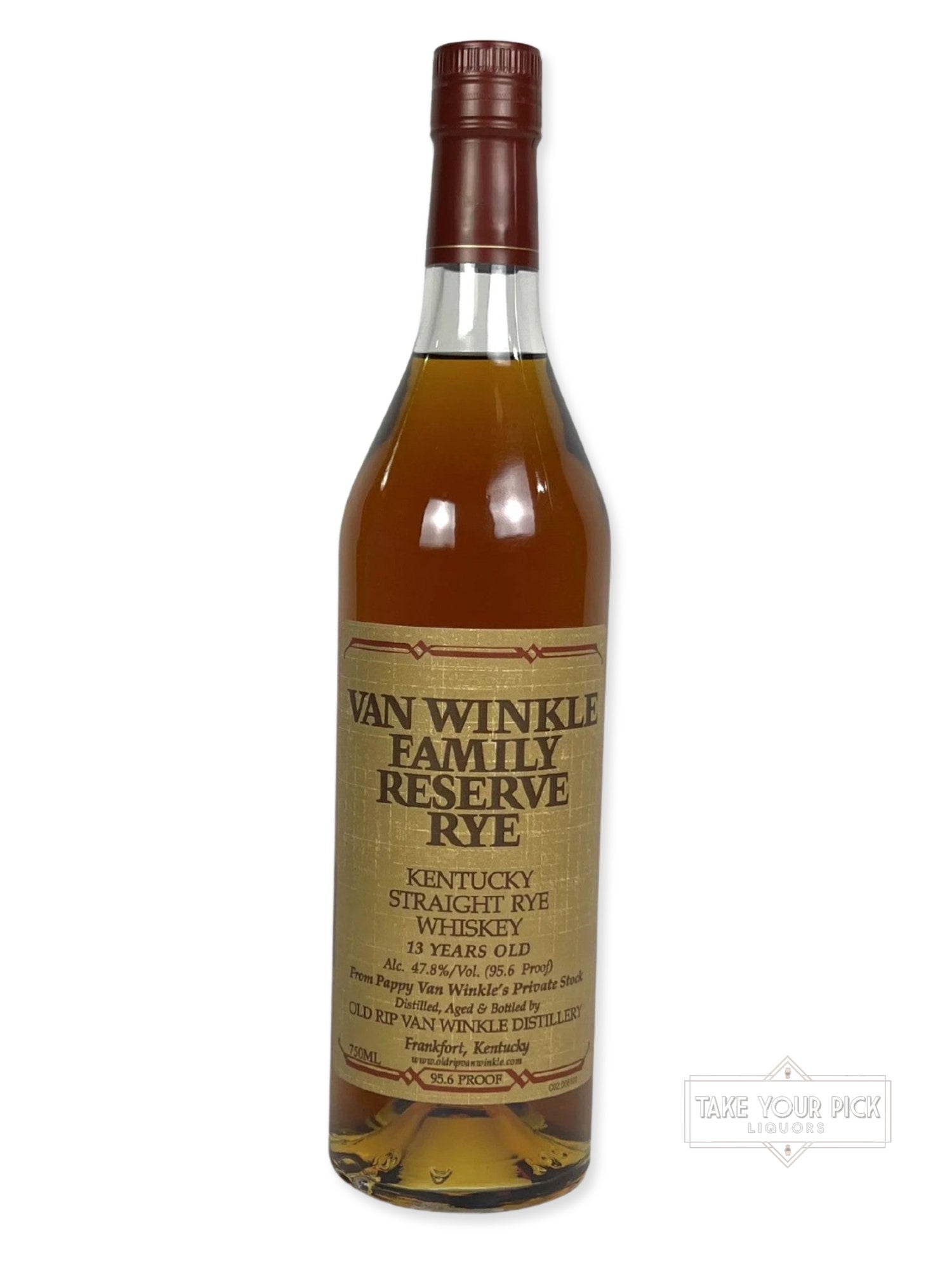 VAN WINKLE FAMILY RESERVE RYE - 95.6 Proof