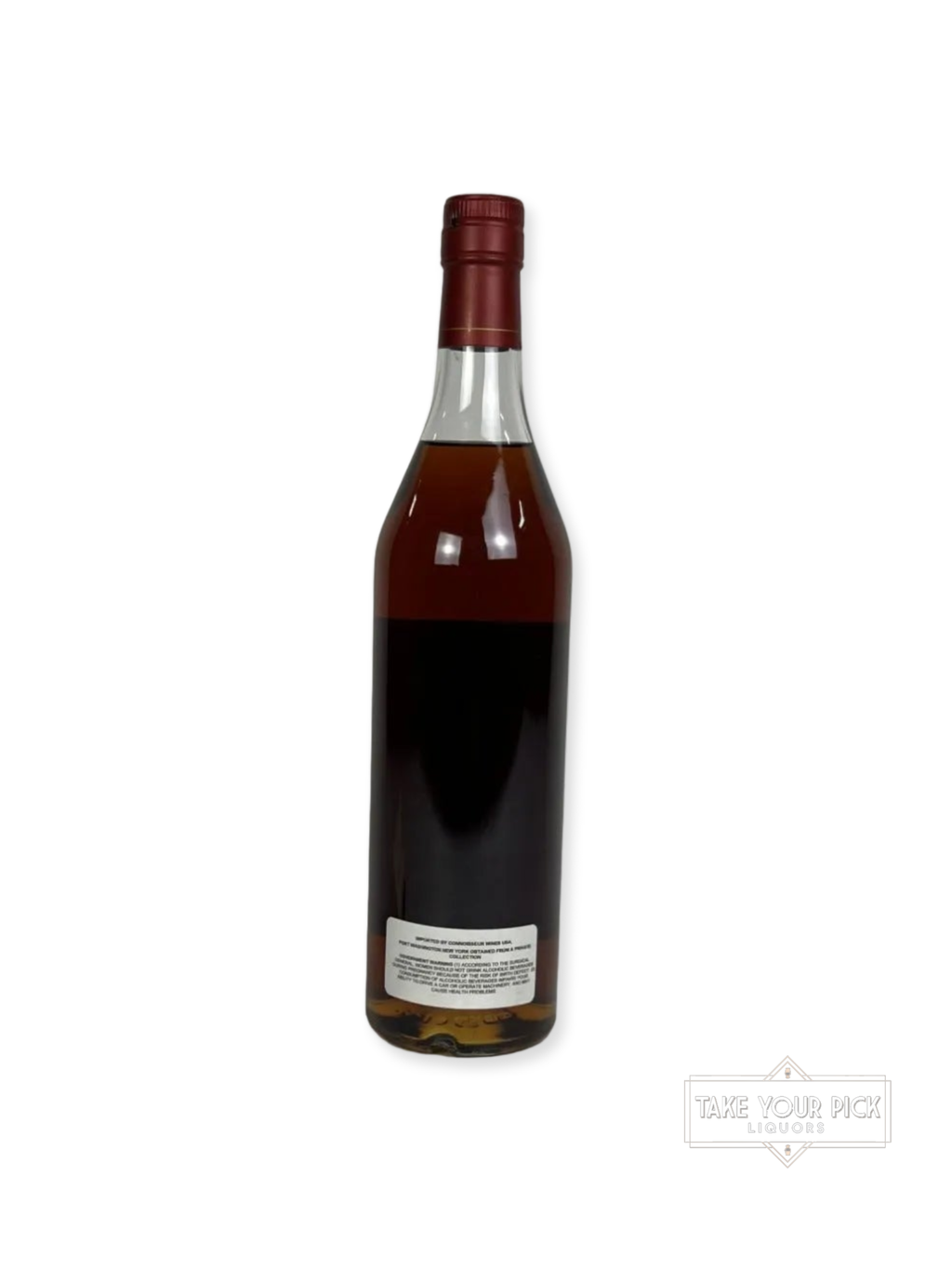 Van Winkle Family Reserve Rye 2010 (19 year) - 95.6 Proof - Bottle Back