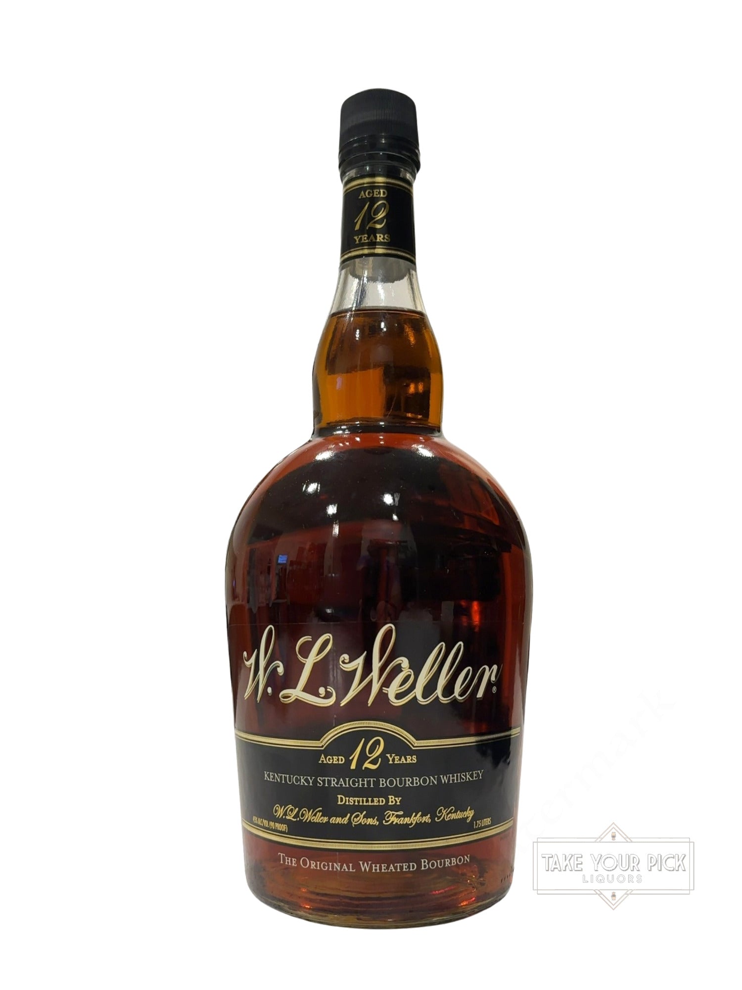 W.L. Weller and Sons, Frankfort, Kentucky W. L. Weller Aged 12 Years 90 Proof 1.75ml
